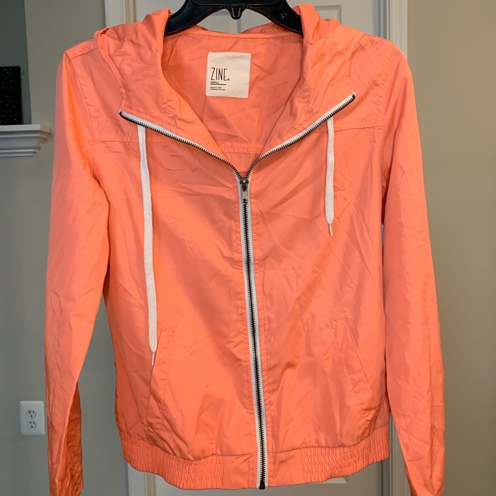 Zine Windbreaker Jacket